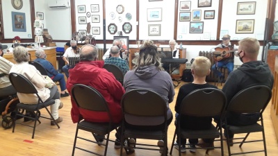 Popular local group, Prairie Wool, entertained during Canada Culture Days in 2020