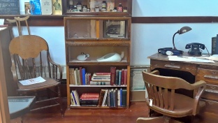 Equipment and records of the medical history of the Didsbury and Mountain View County area. Includes children's cough syrup, special ointments, and mercury-based antiseptic tablets!