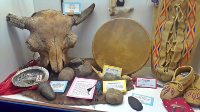 Our Indigenous exhibits are reminiscent of a time gone by that we respect and honour.