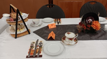 Decorate your event with special items from home.